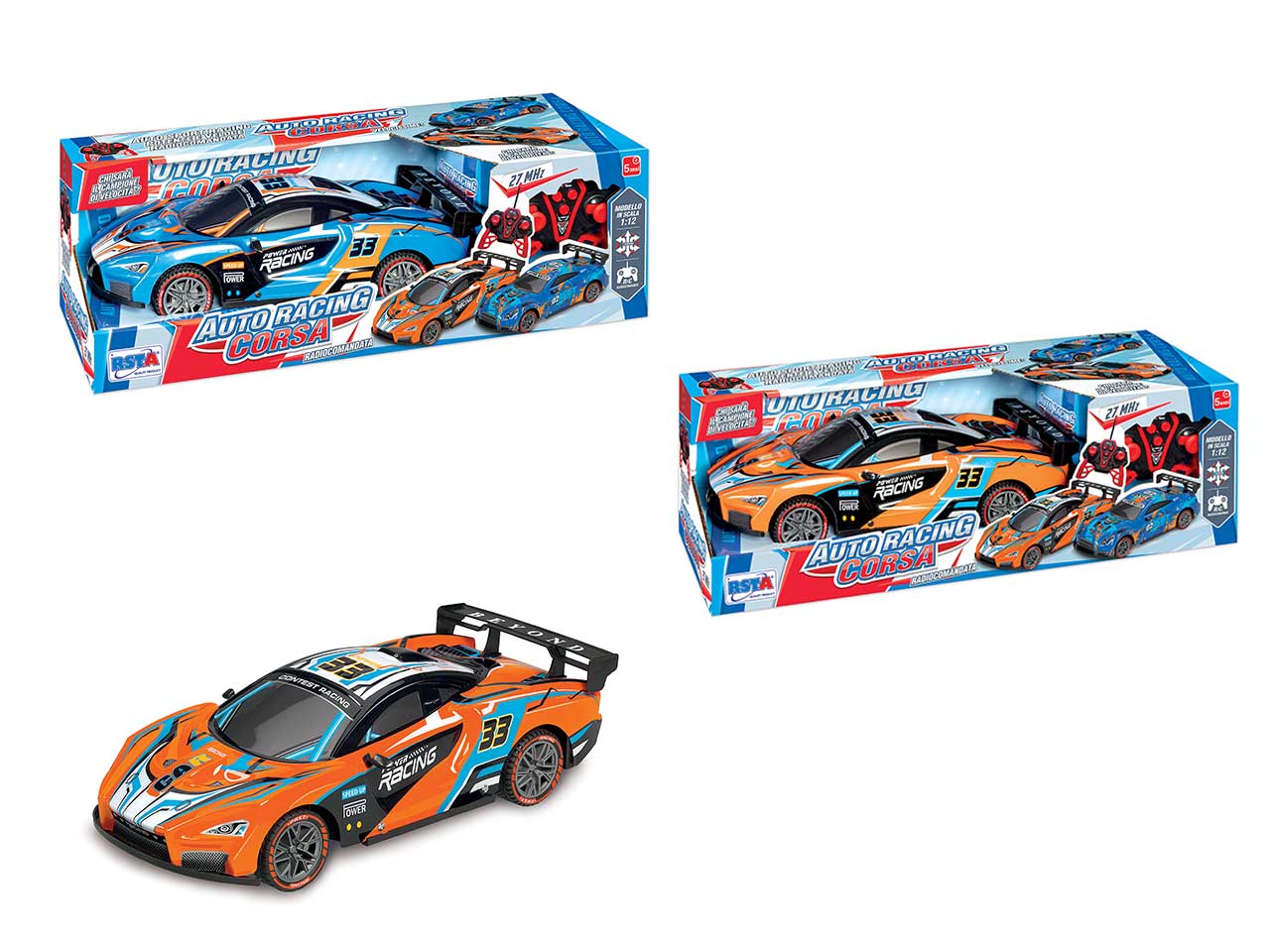 AUTO R/C SPORTIVA CORSA SCOCCA 11982