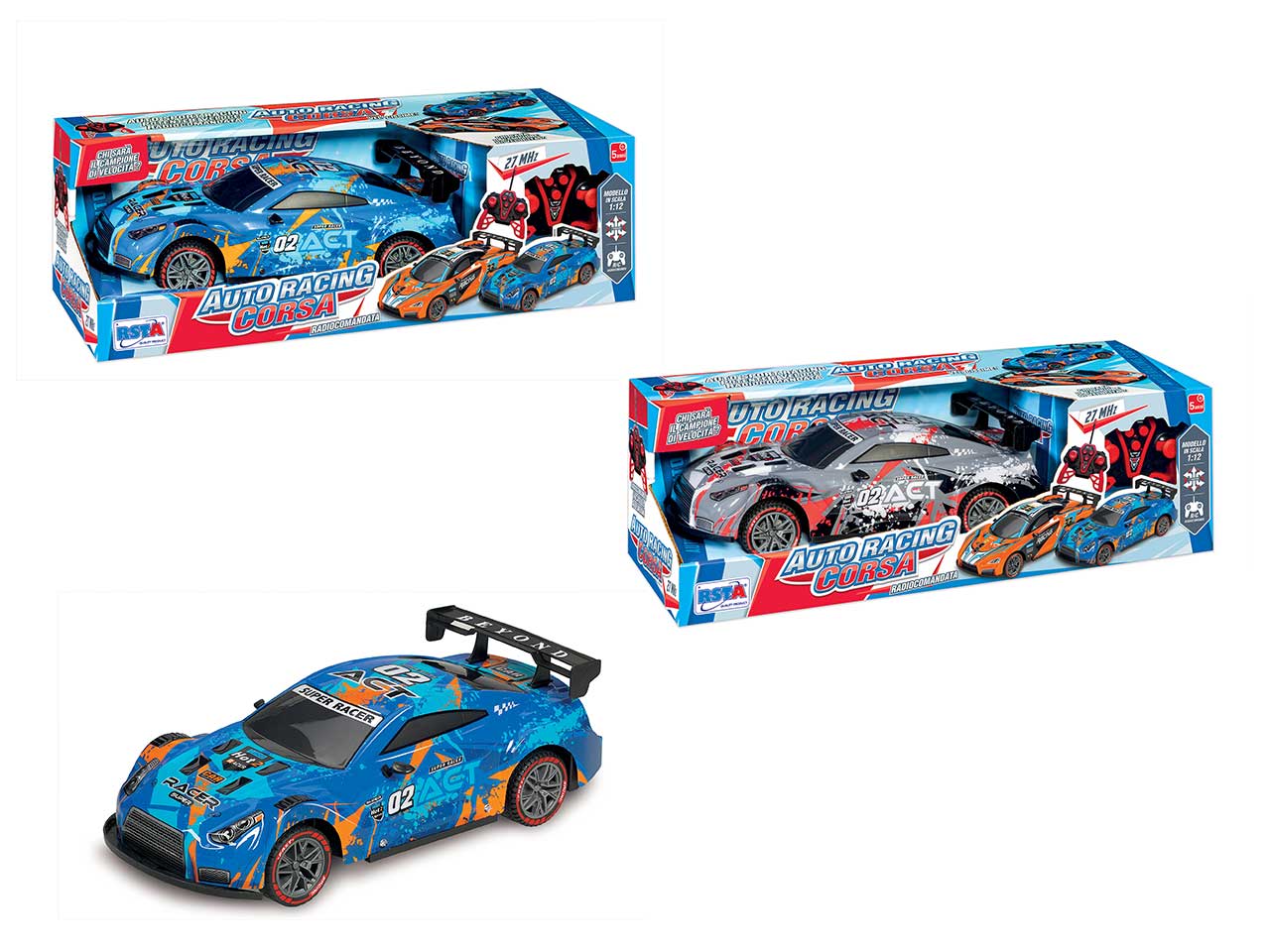 AUTO R/C SPORTIVA CORSA SCOCCA 11983