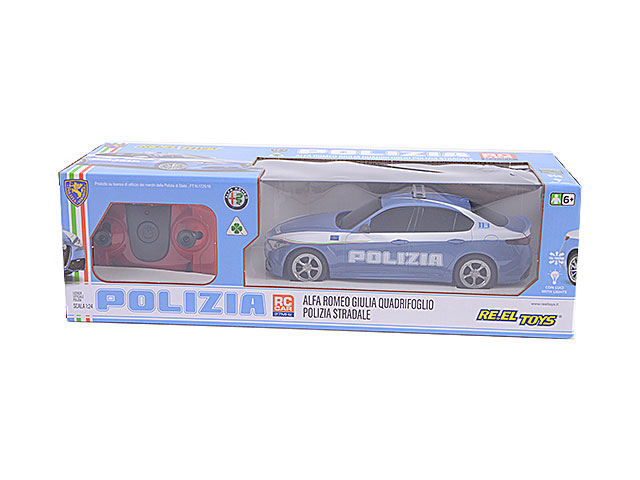 AUTO R/C 1:24 GIULIA POLIZIA 2200