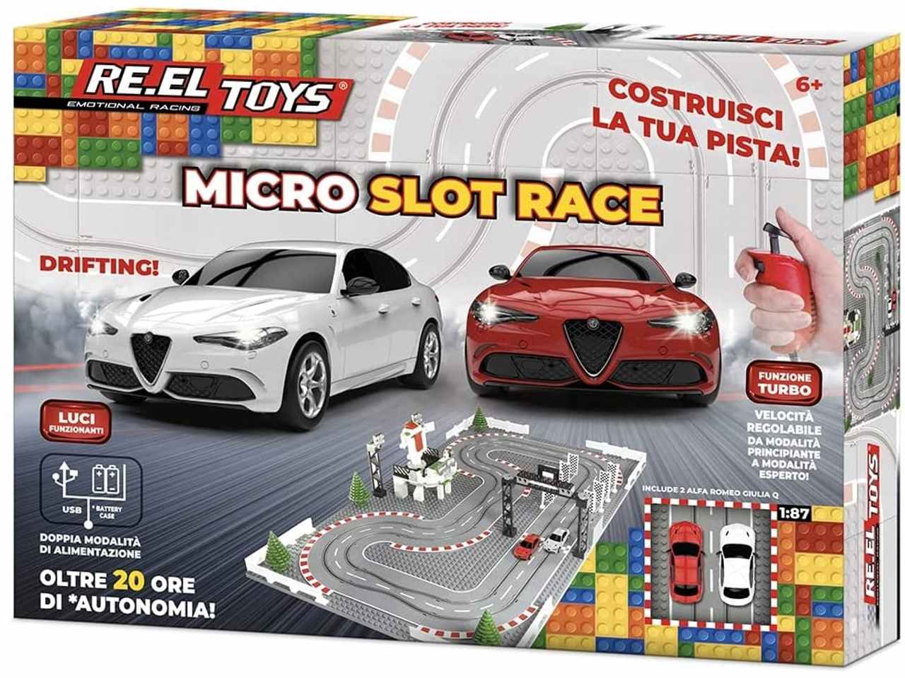 MICRO SLOT RACE PISTA 1:87 0910 MICRO SLOT RACE PISTA 1:87 0910