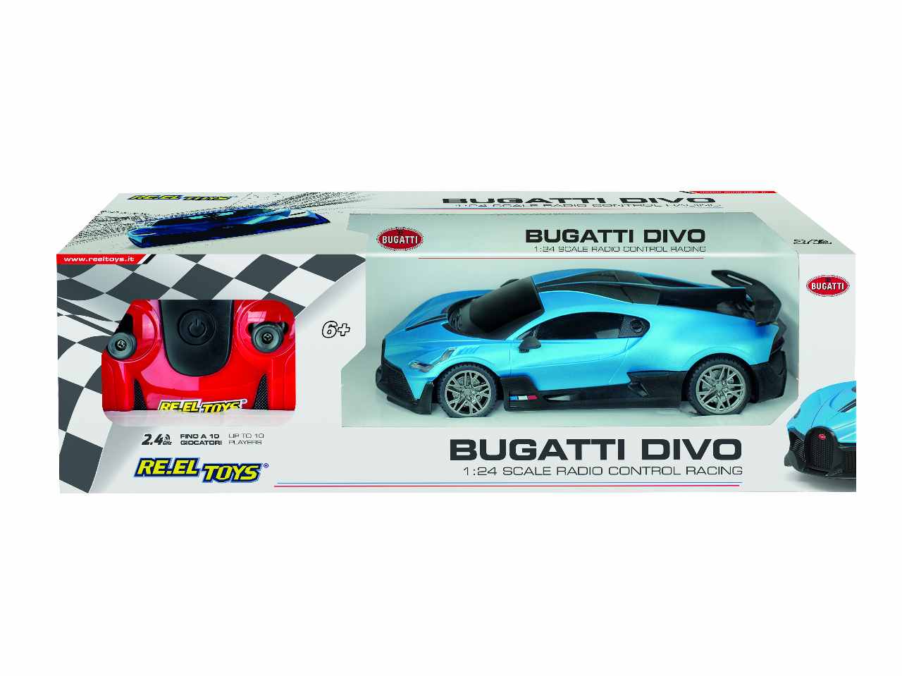 AUTO RADIO COMANDO 1:24 BUGATTI DI 2334