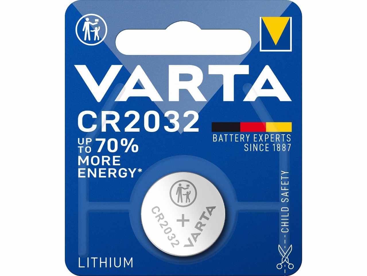 PILA BOTTONE LITIO CR2032 603241
