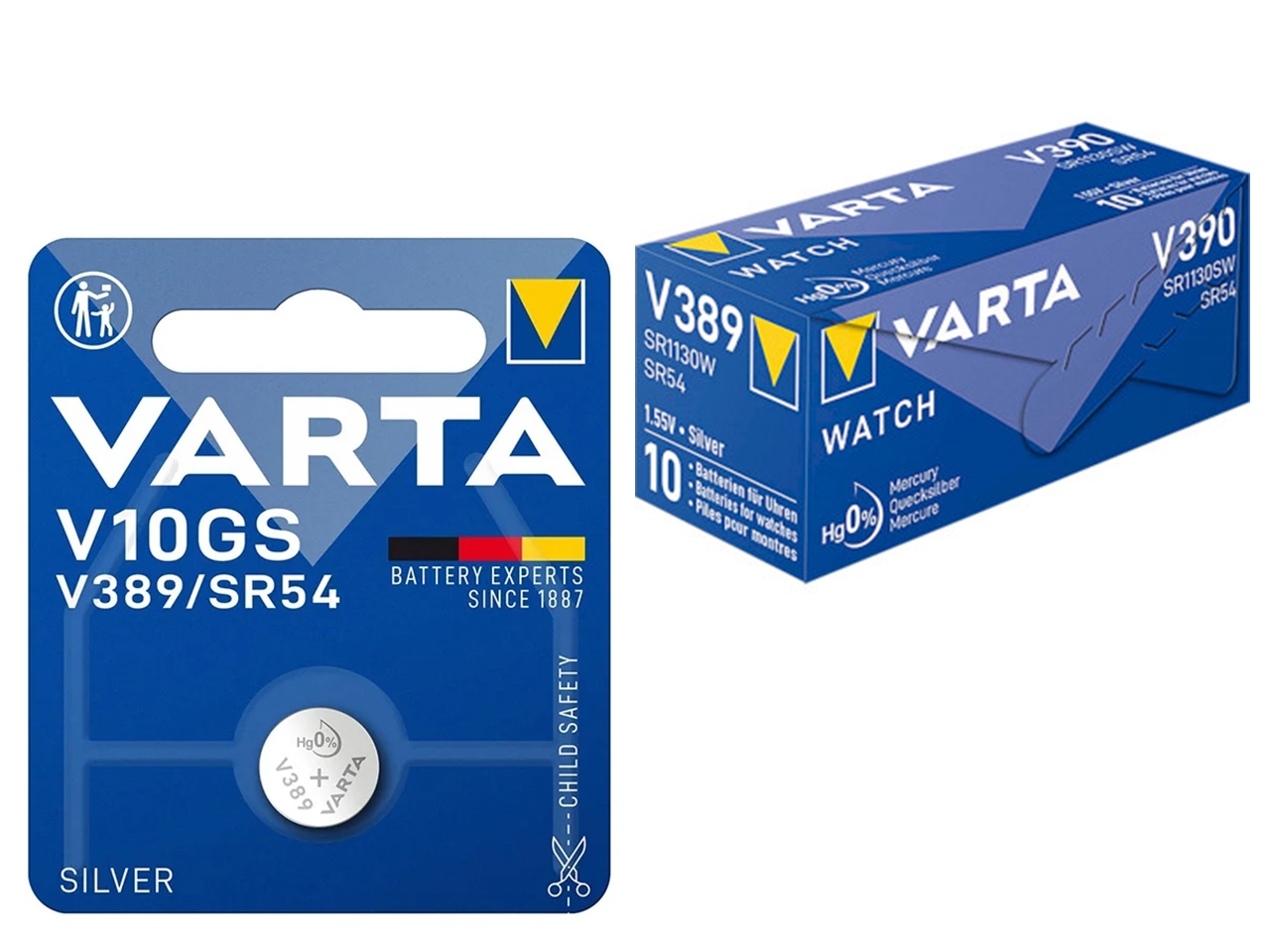 PILA A BOTTONE V389 389101111