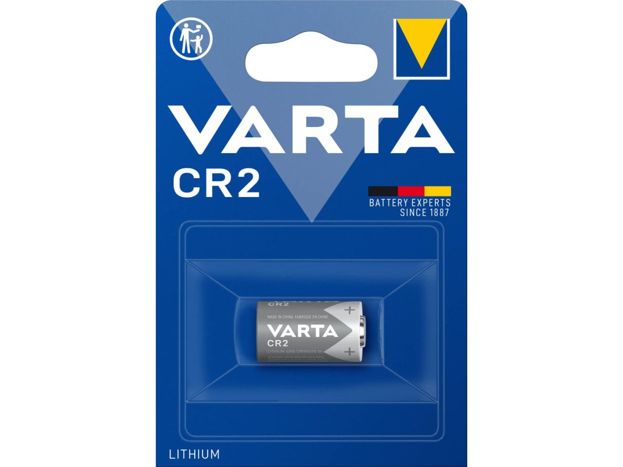 PILA VARTA LITHIUM CR2 6206301401