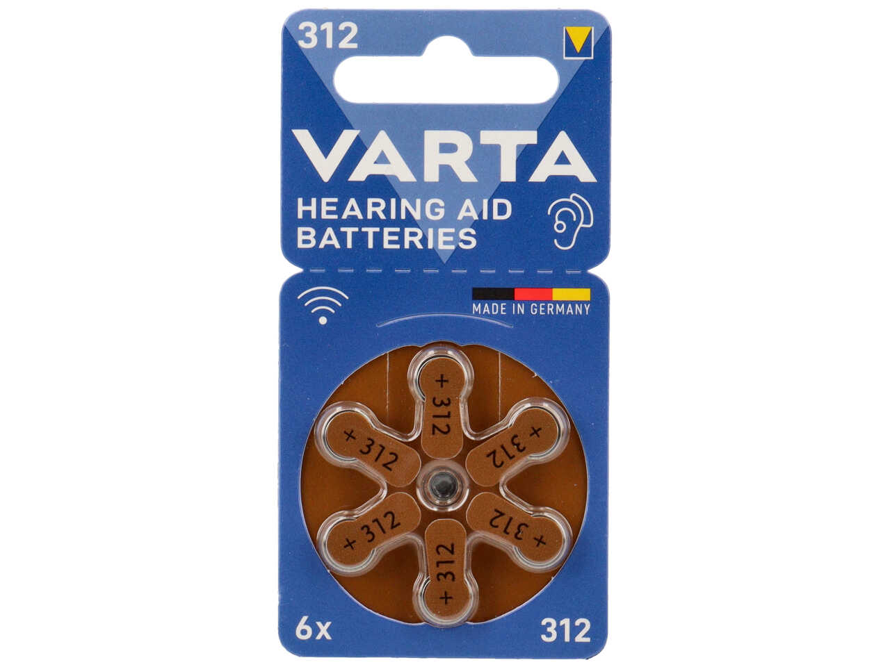 VARTA BATTERIA A BOTTONE V312 6pz 24607101416