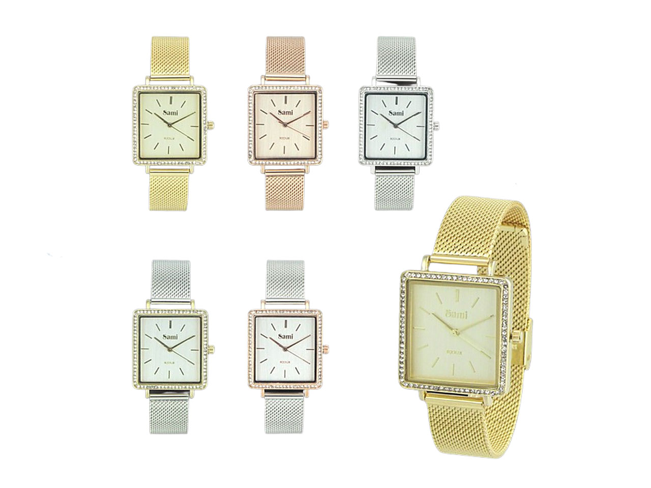 OROLOGIO SAMI DONNA C/STRASS RSM-81576 $