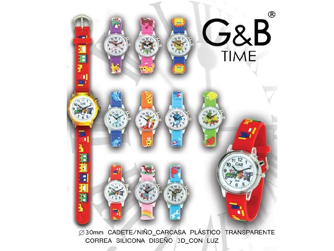 OROLOGIO GB BAMBINO 3D ASS RGB-78638