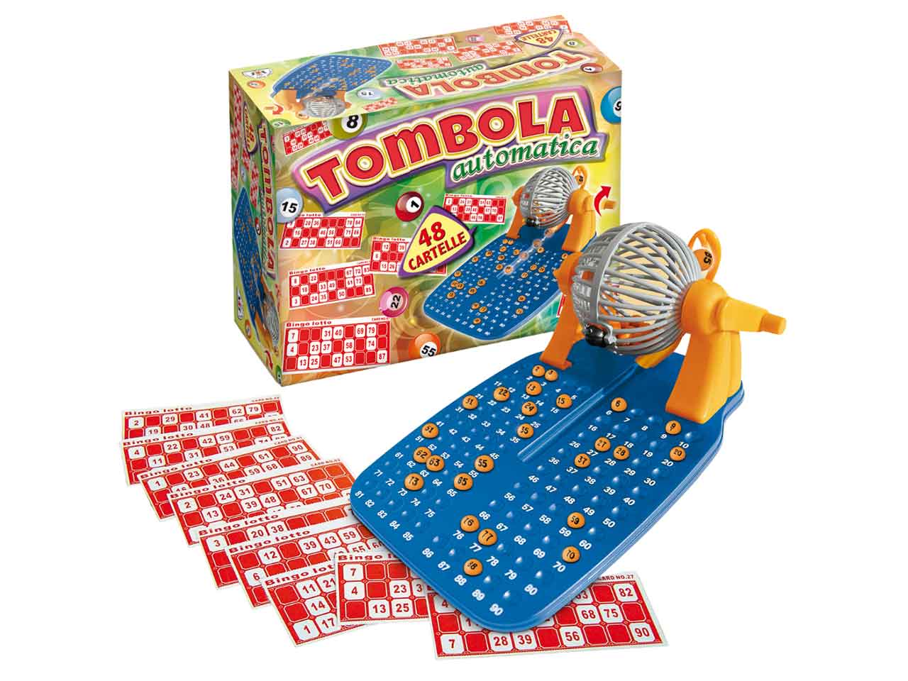 GIOCO TOMBOLA AUTOM. 48CARTELLE 101