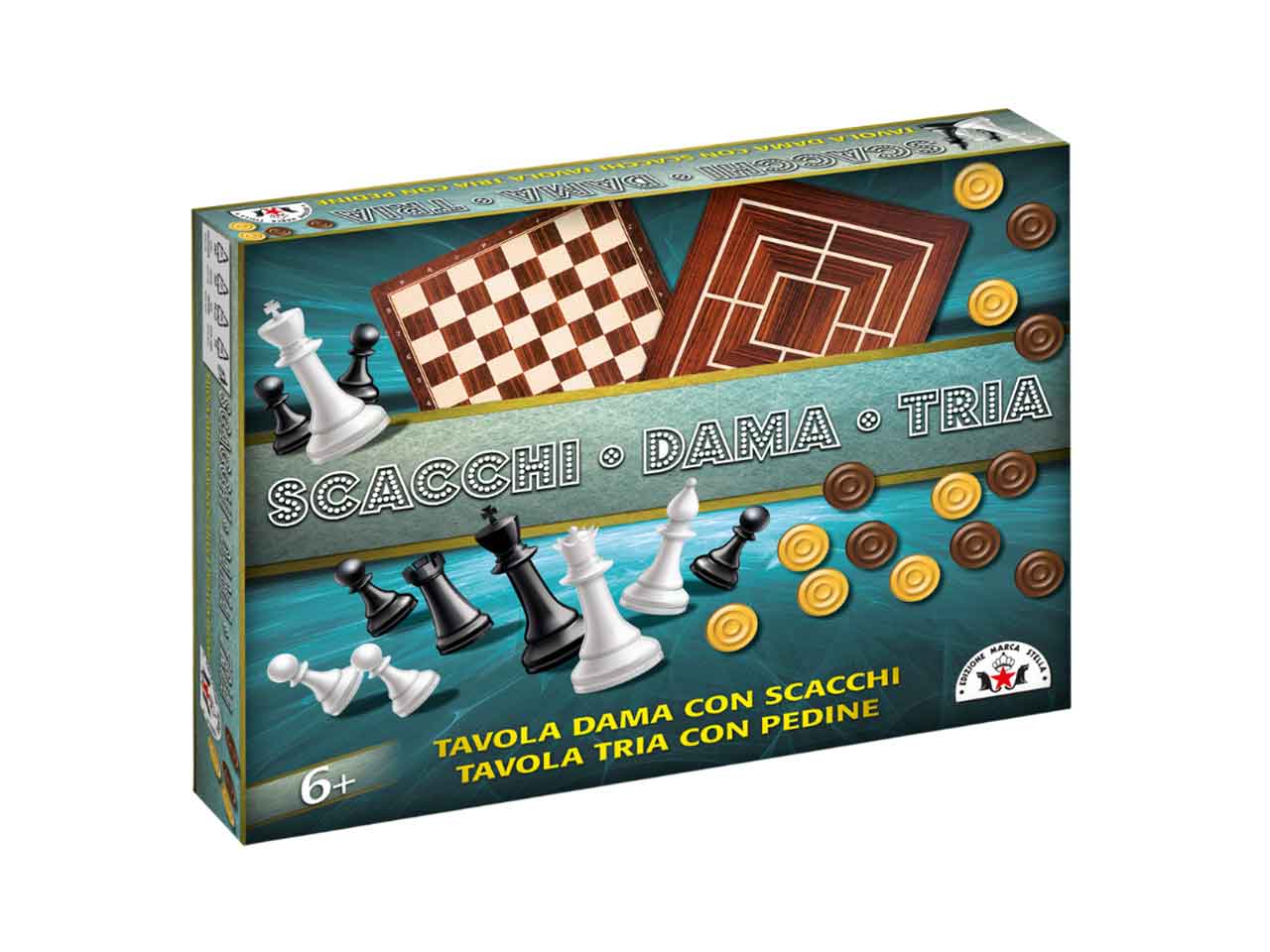 GIOCO SCACCHI/DAMA/TRIA 87