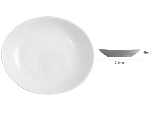 TIVOLI B. PIATTO OVALE 21cm 01001244
