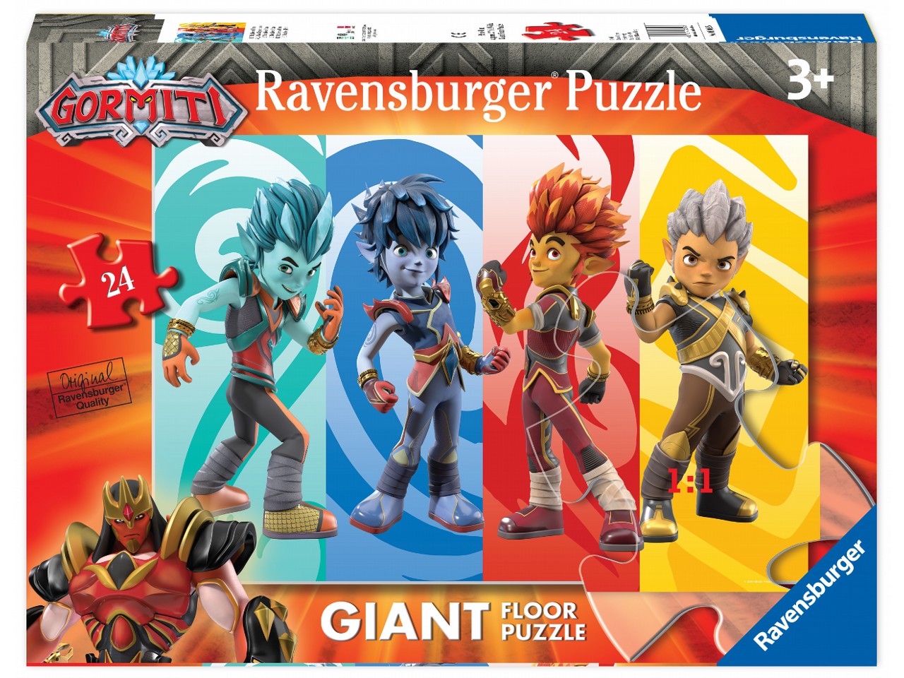 PUZZLE 24pz PAVIMENTO GORMITI A 03009 5
