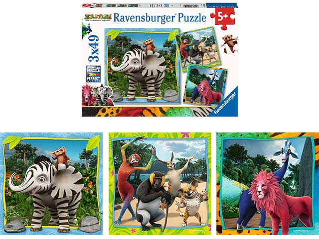 PUZZLE 3x49pz ZAFARI 05055 0