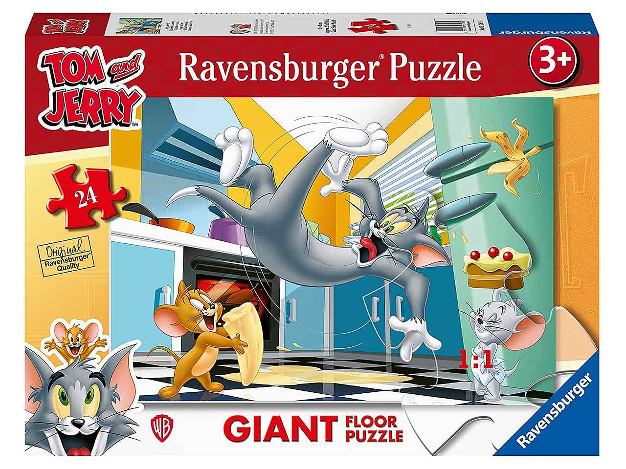 PUZZLE 24pz GIGANTE TOM  JERRY03126 9