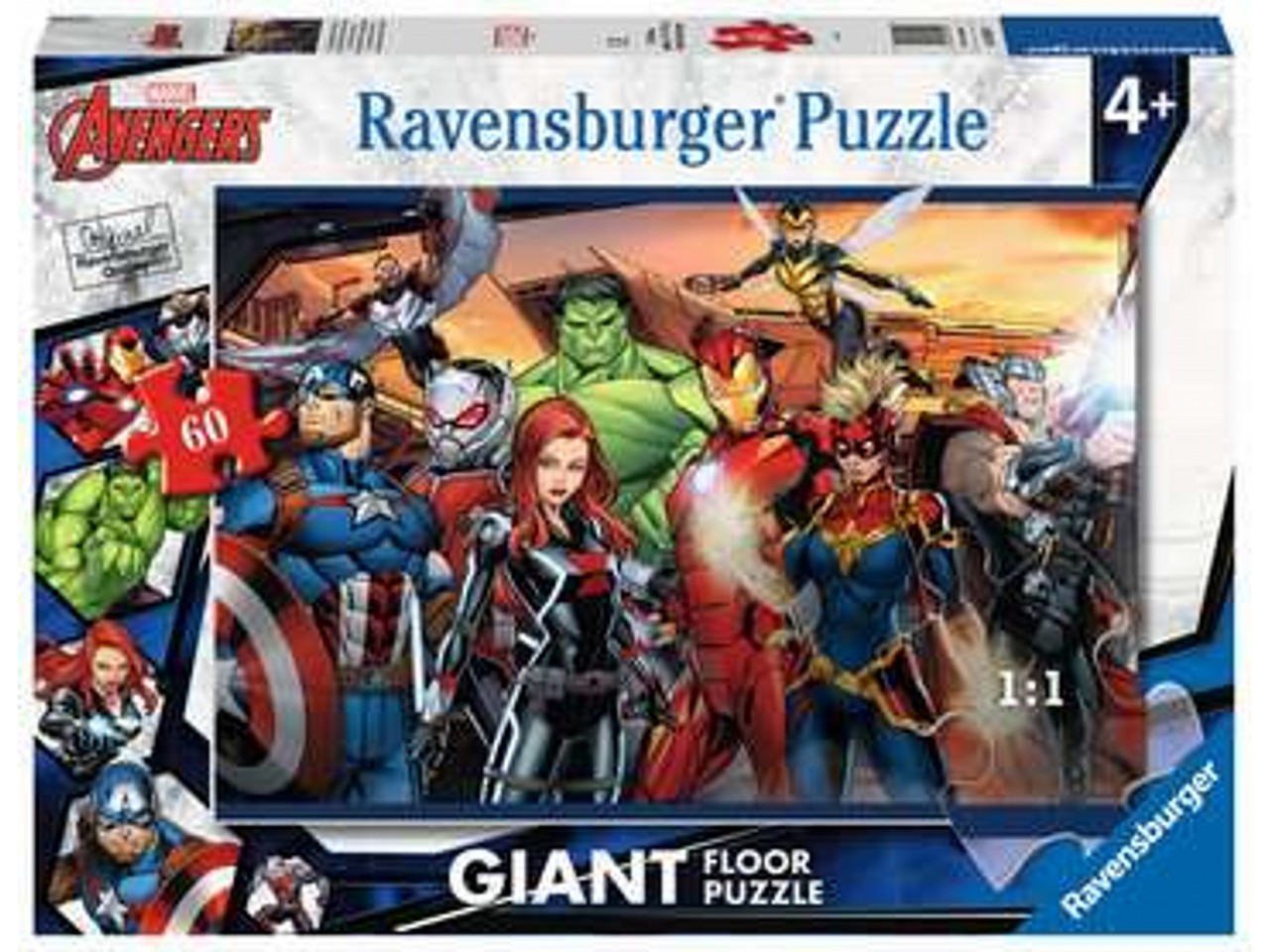 PUZZLE 60pz GIGANTE AVENGERS 03094 1