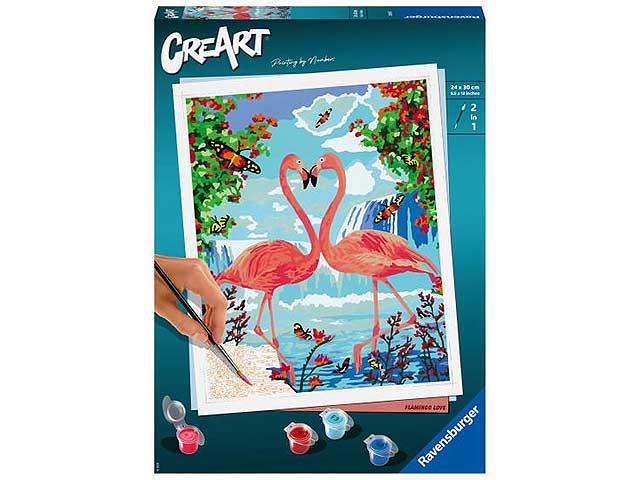 CREART FENICOTTERI INNAMORATI 28991 2