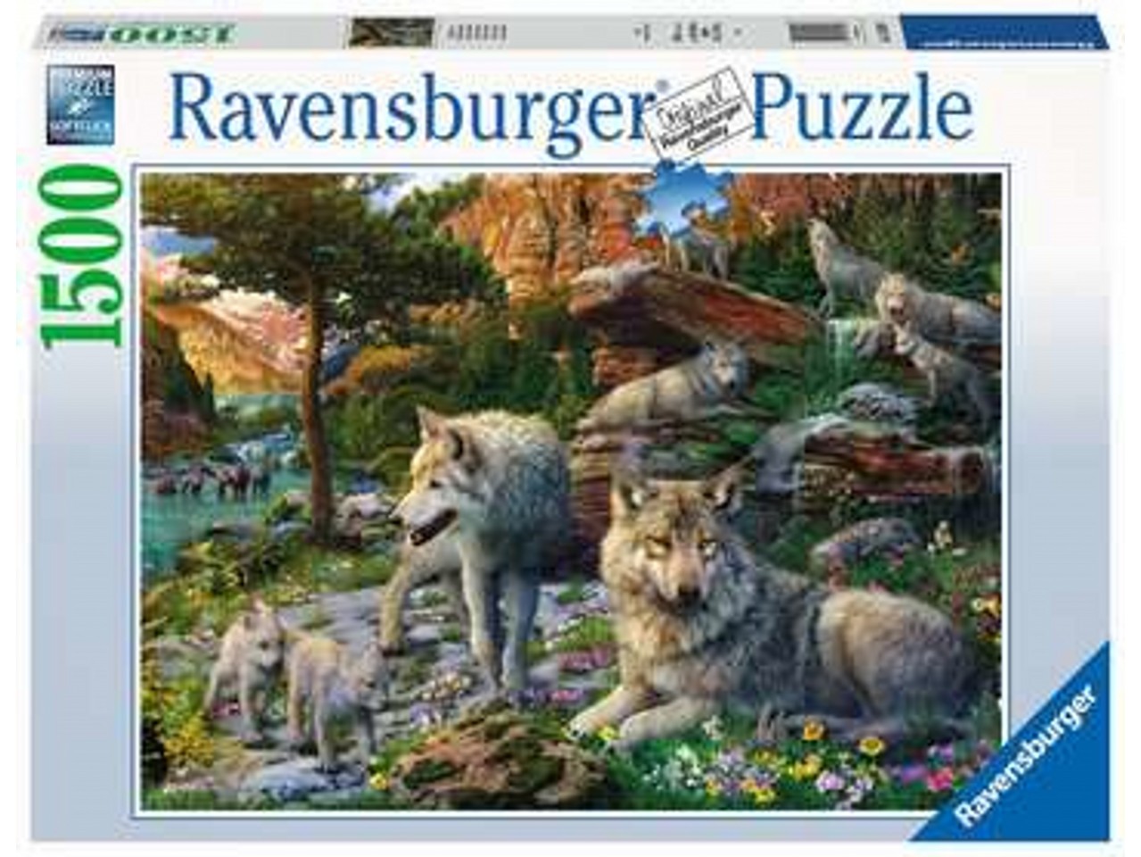 PUZZLE 1500pz LUPI IN PRIMAVERA 16598
