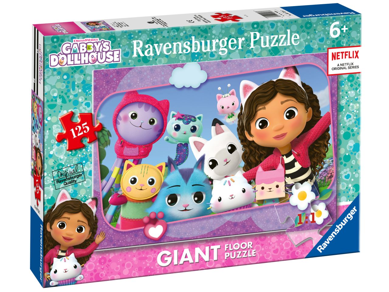 PUZZLE GABBY’S DOLLHOUSE 125 PEZZ 05728