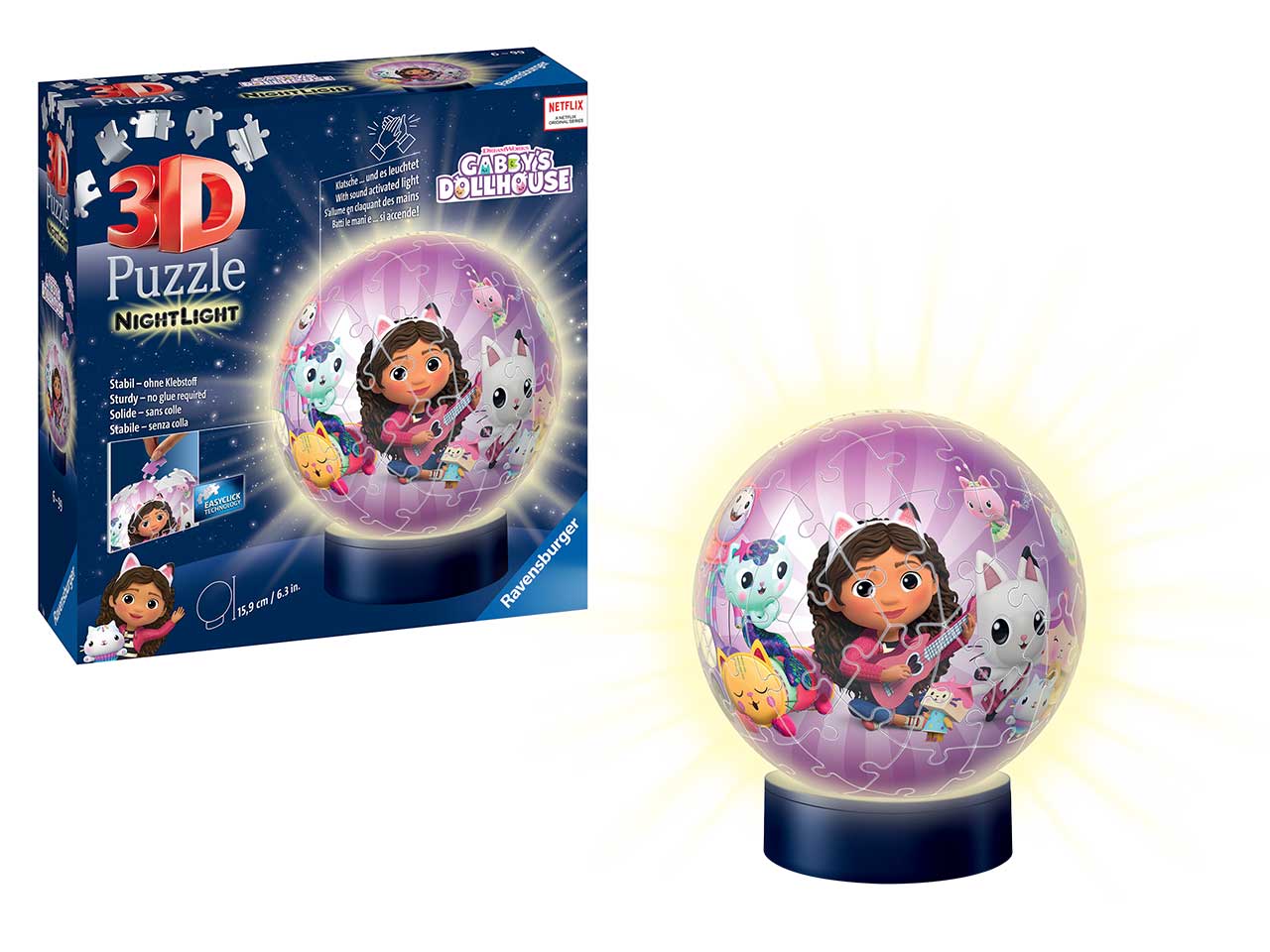 NIGHTLAMP PUZZLE GABBY’S DOLLHOUS 11575 $
