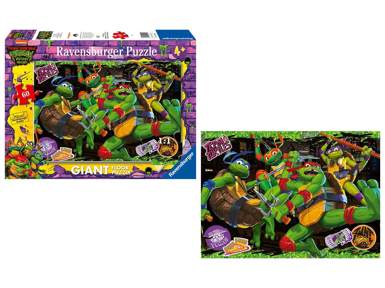 PUZZLE TEENAGE TURTLES 60PZ 12004010 1