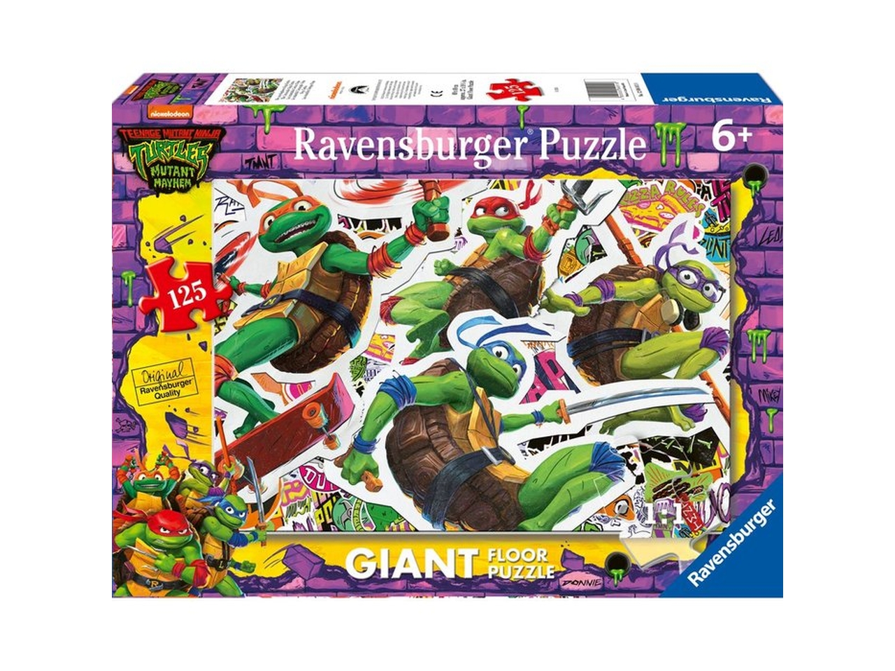 PUZZLE TEENAGE TURTLES 125PZ 12004011 8