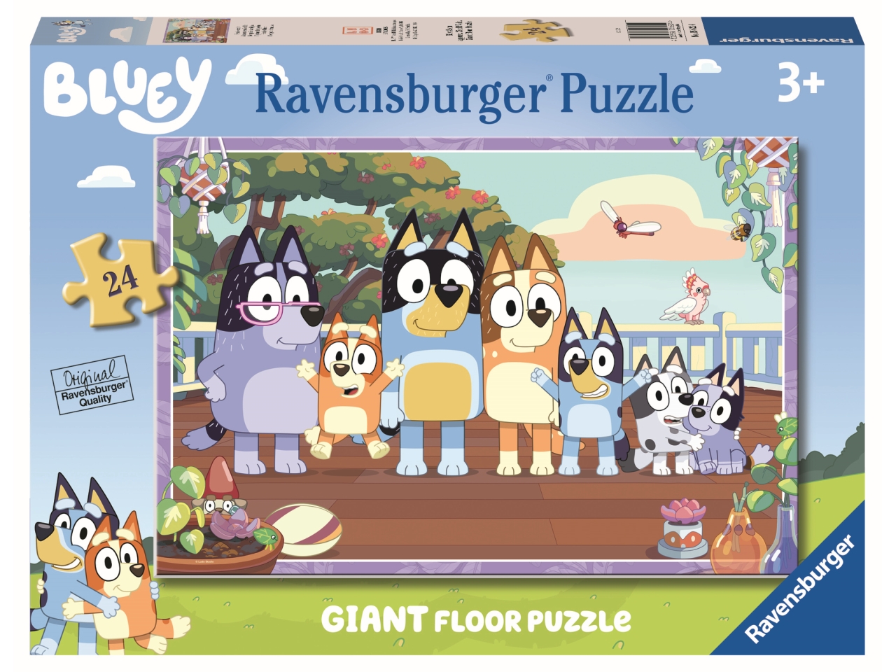 PUZZLE 24 PEZZI BLUEY 05622 4