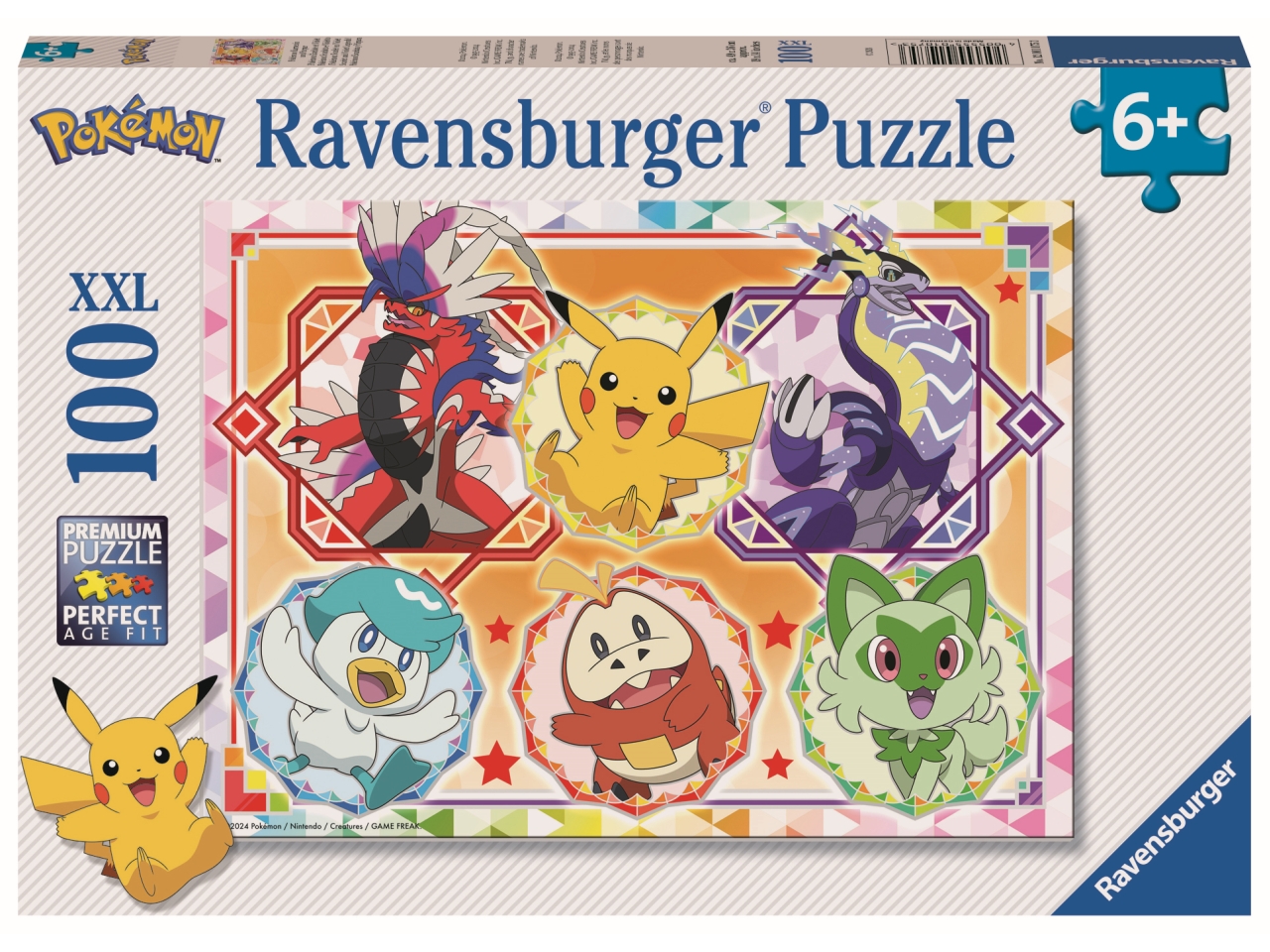 PUZZLE 100 PEZZI POKEMON 12001075 3