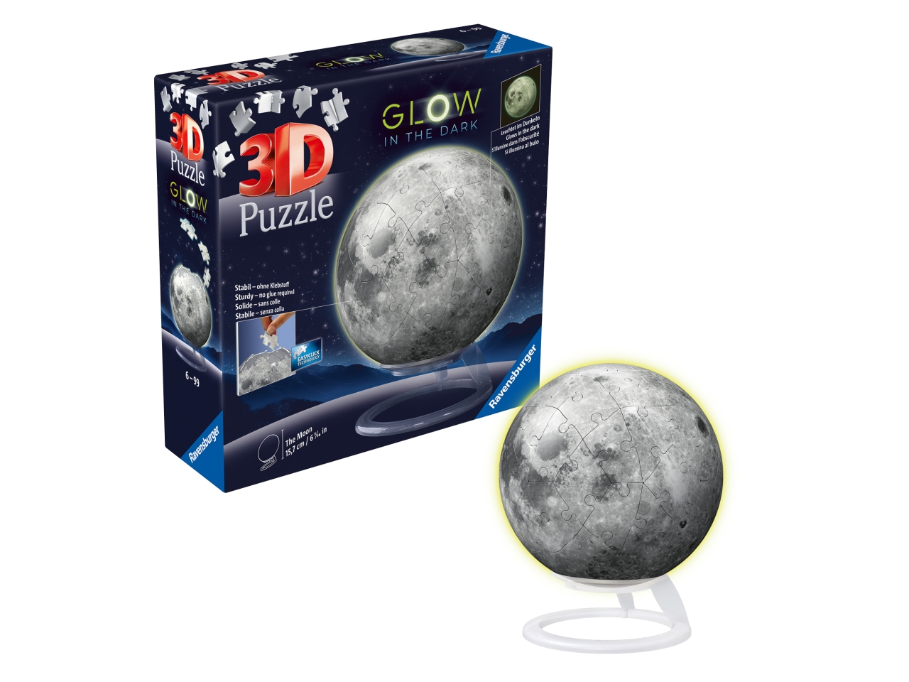 3D EDUC.LUNA GLOW IN THE DARK 11586 0