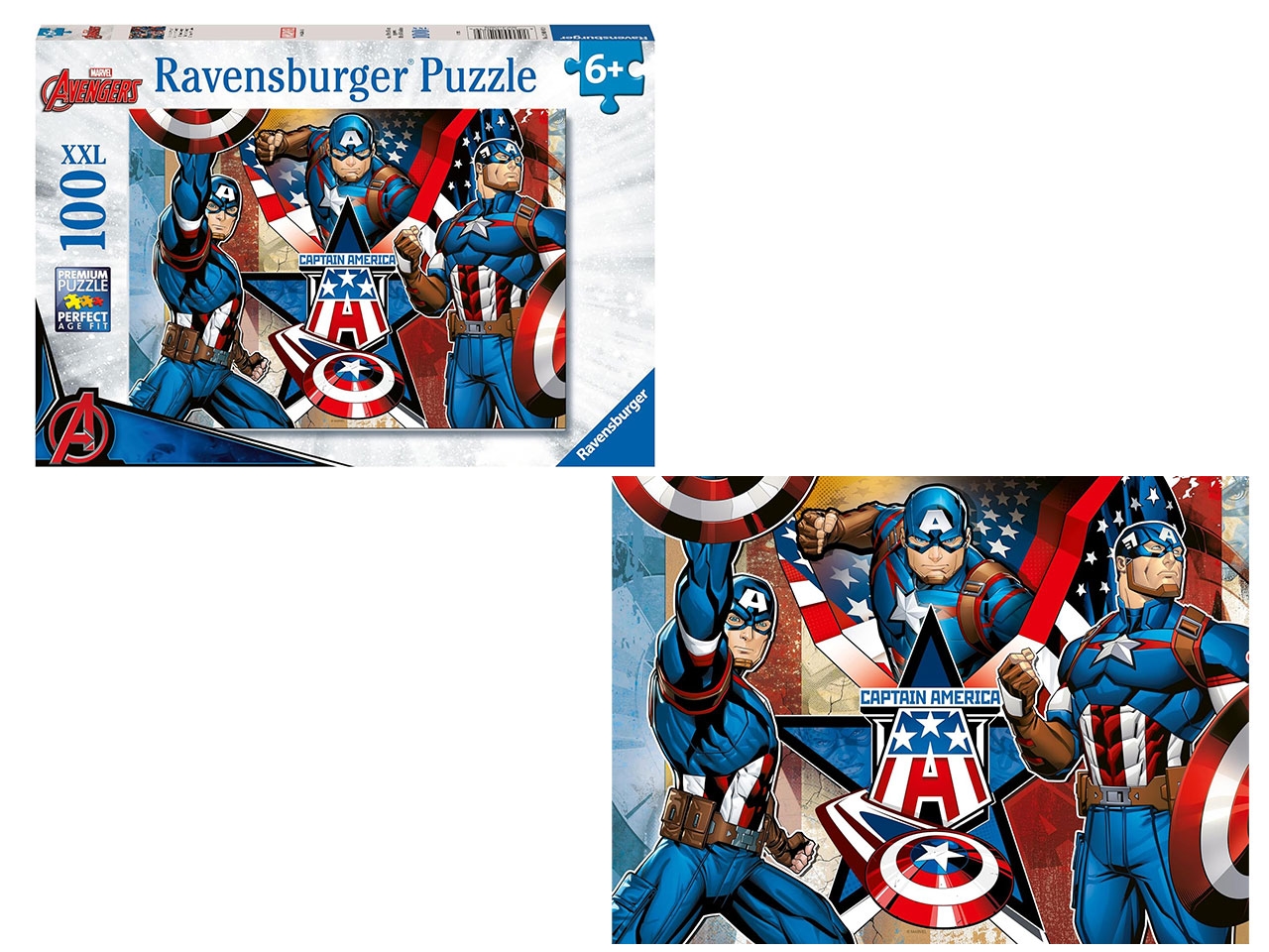 PUZZLE 100PZ XXL CAPTAIN AM. 12001073 9