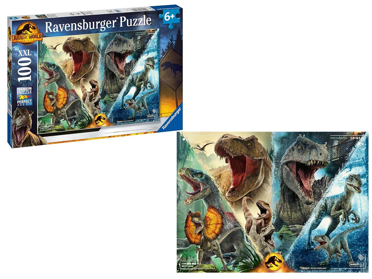 PUZZLE 100PZ XXL JURASSIC WORLD 13341 3
