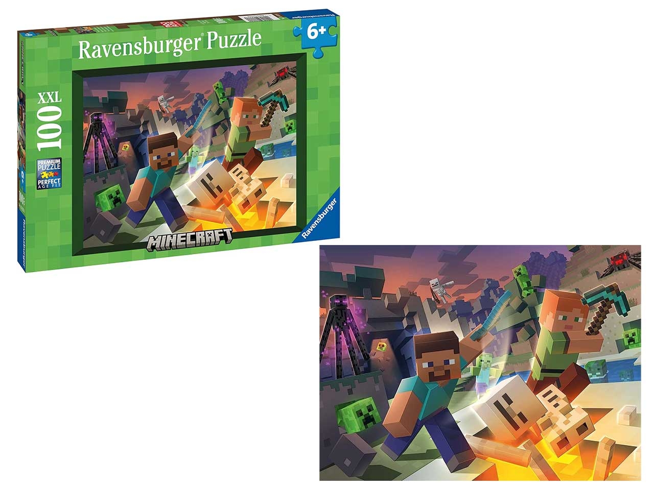 PUZZLE 100PZ XXL MINECRAFT 13333 8