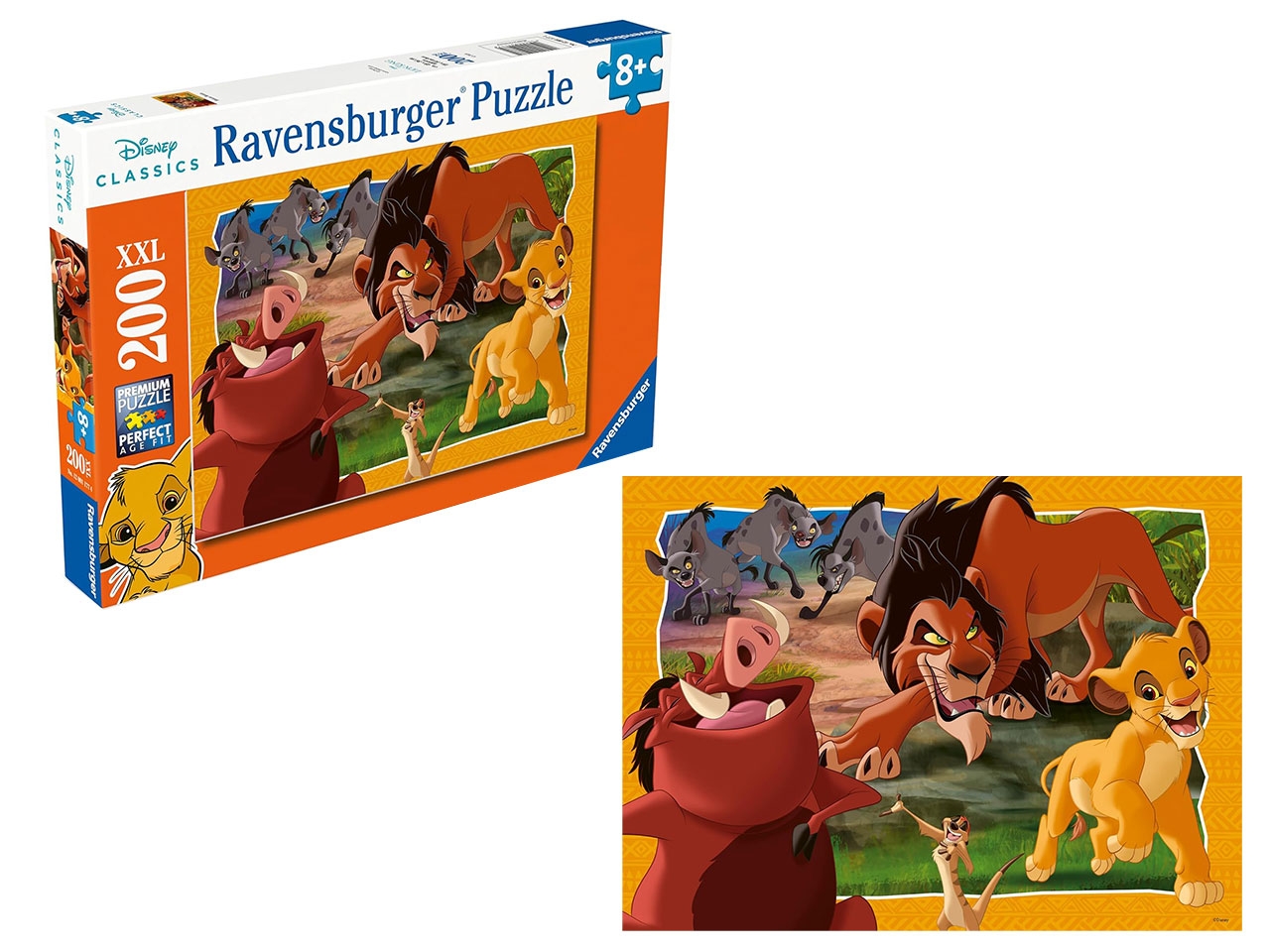 PUZZLE 200PZ XXL IL RE LEONE 12001177 4