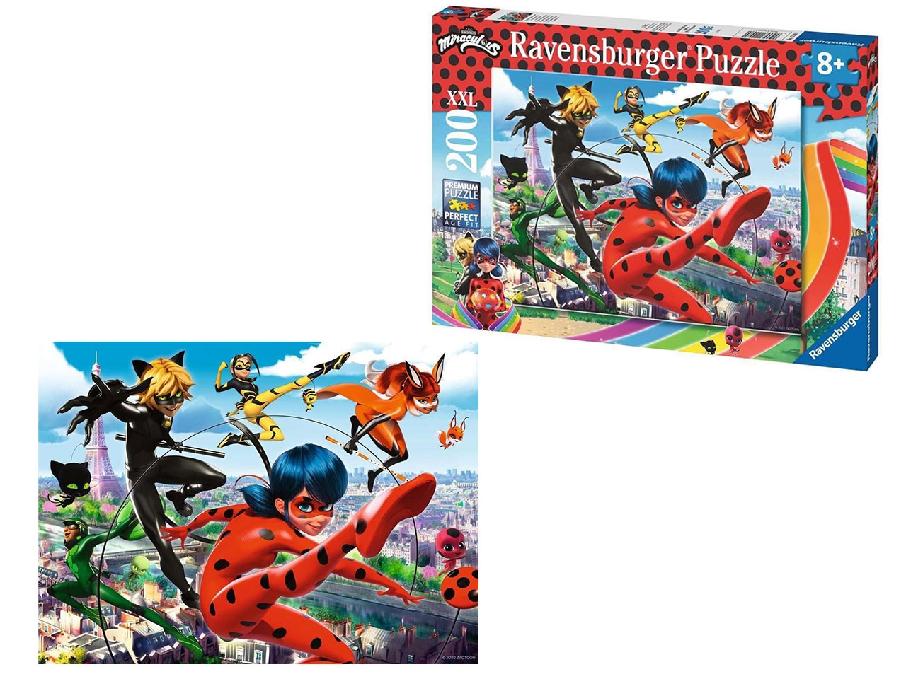 PUZZLE 200PZ XXL MIRACULOUS 12998 0