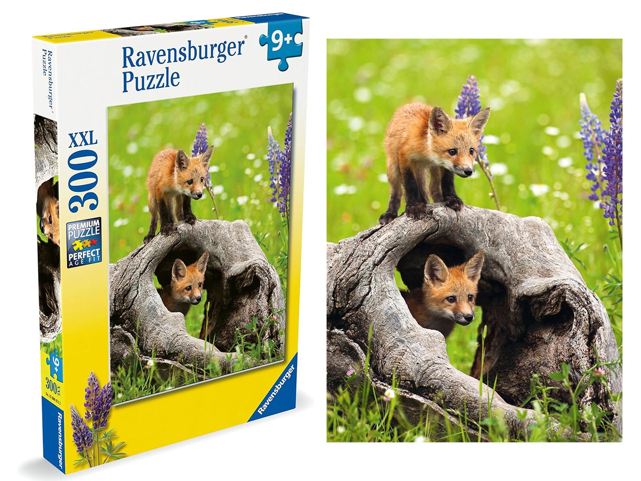 PUZZLE 300PZ XXL VOLPE CURIOSA 12000871