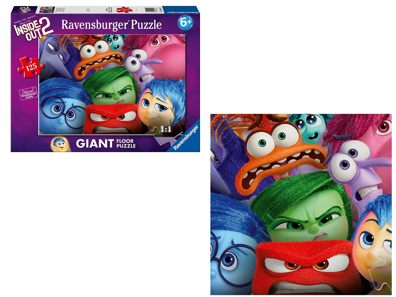 PUZZLE 125PZ GIANT INSIDE OUT 2 04175