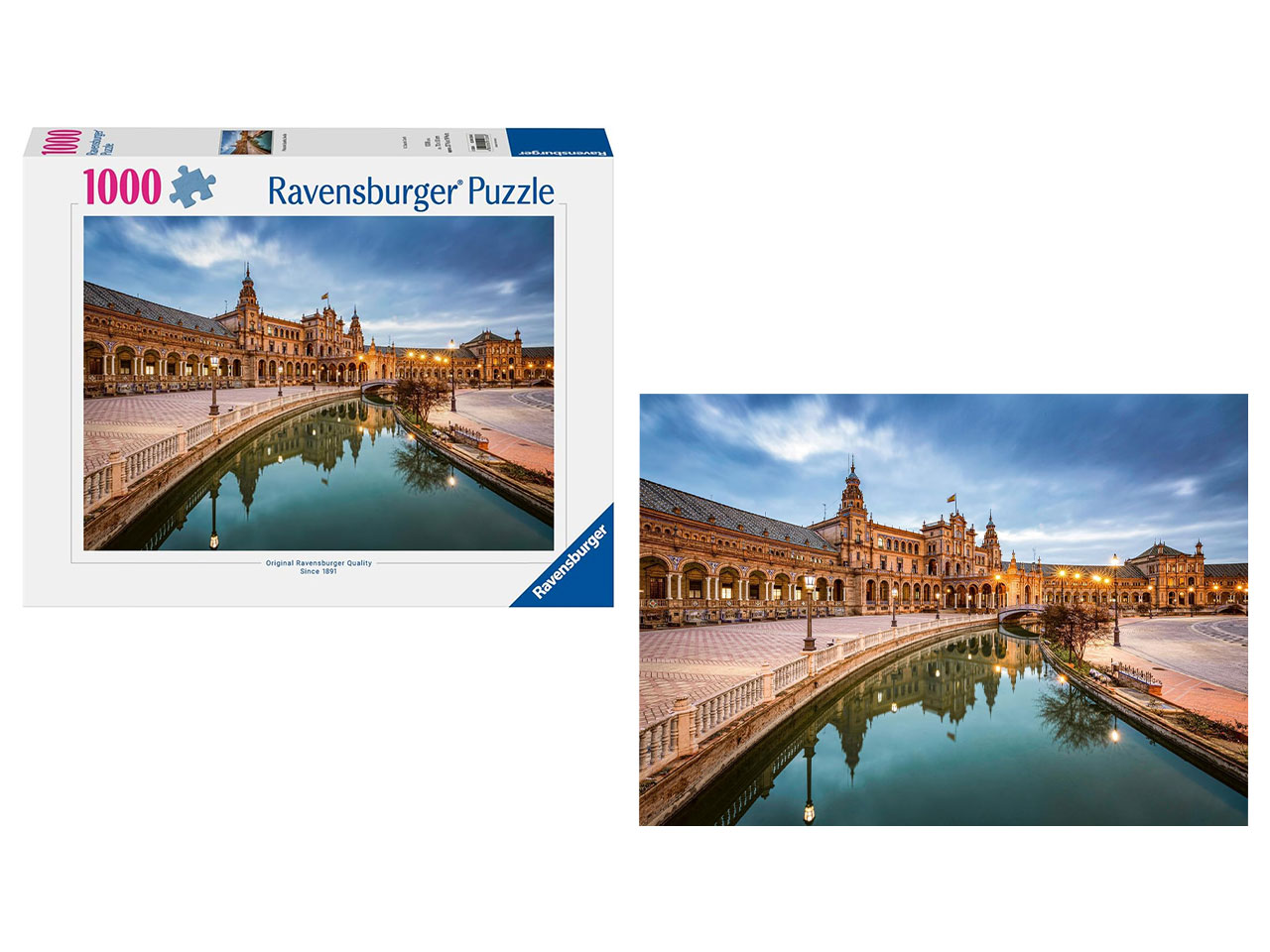 PUZZLE P.SPAGNA SIVIG.1000PZ 12001236 8