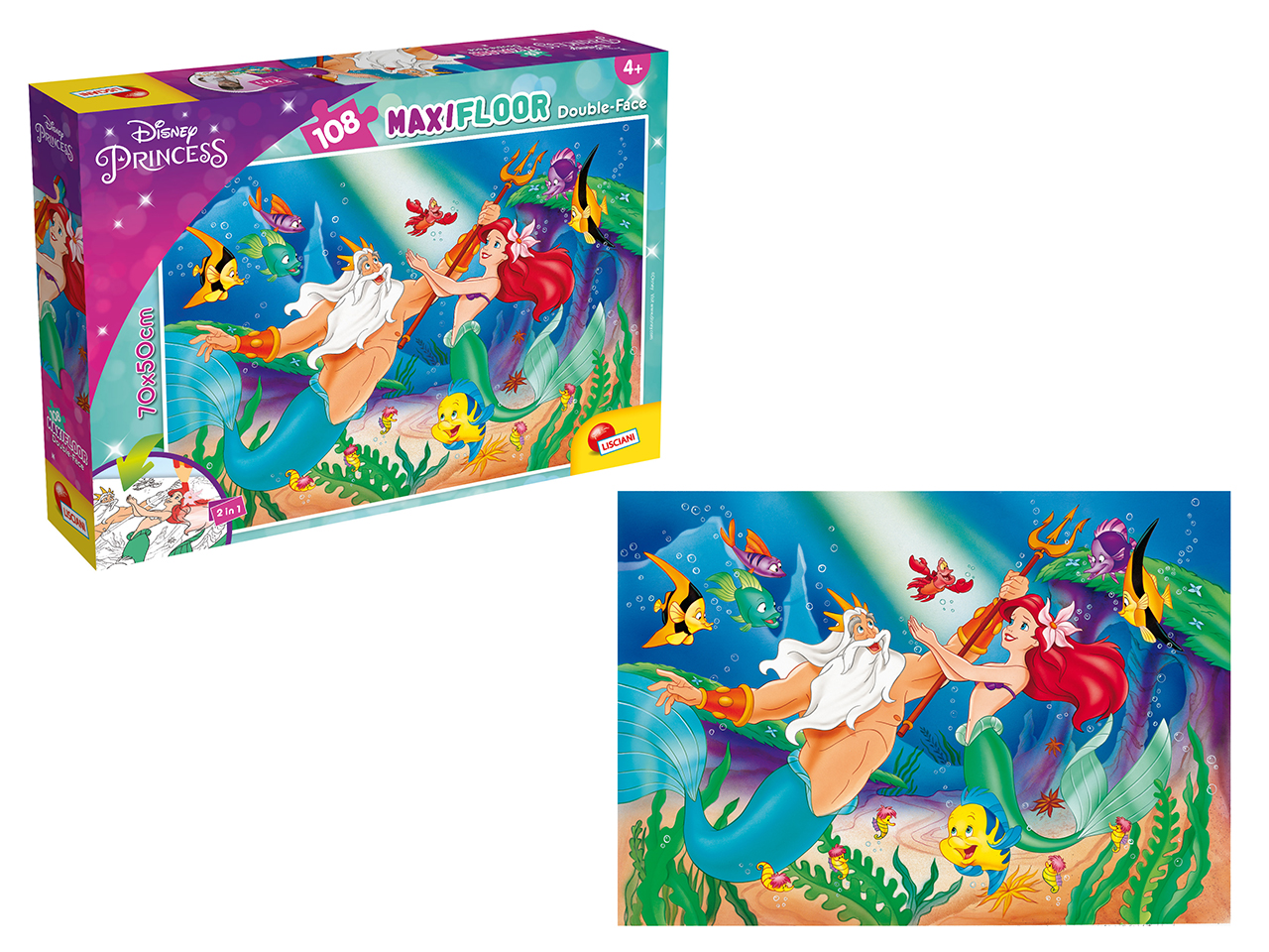 PUZZLE SUPER MAXI 108pz MERMAID 31788