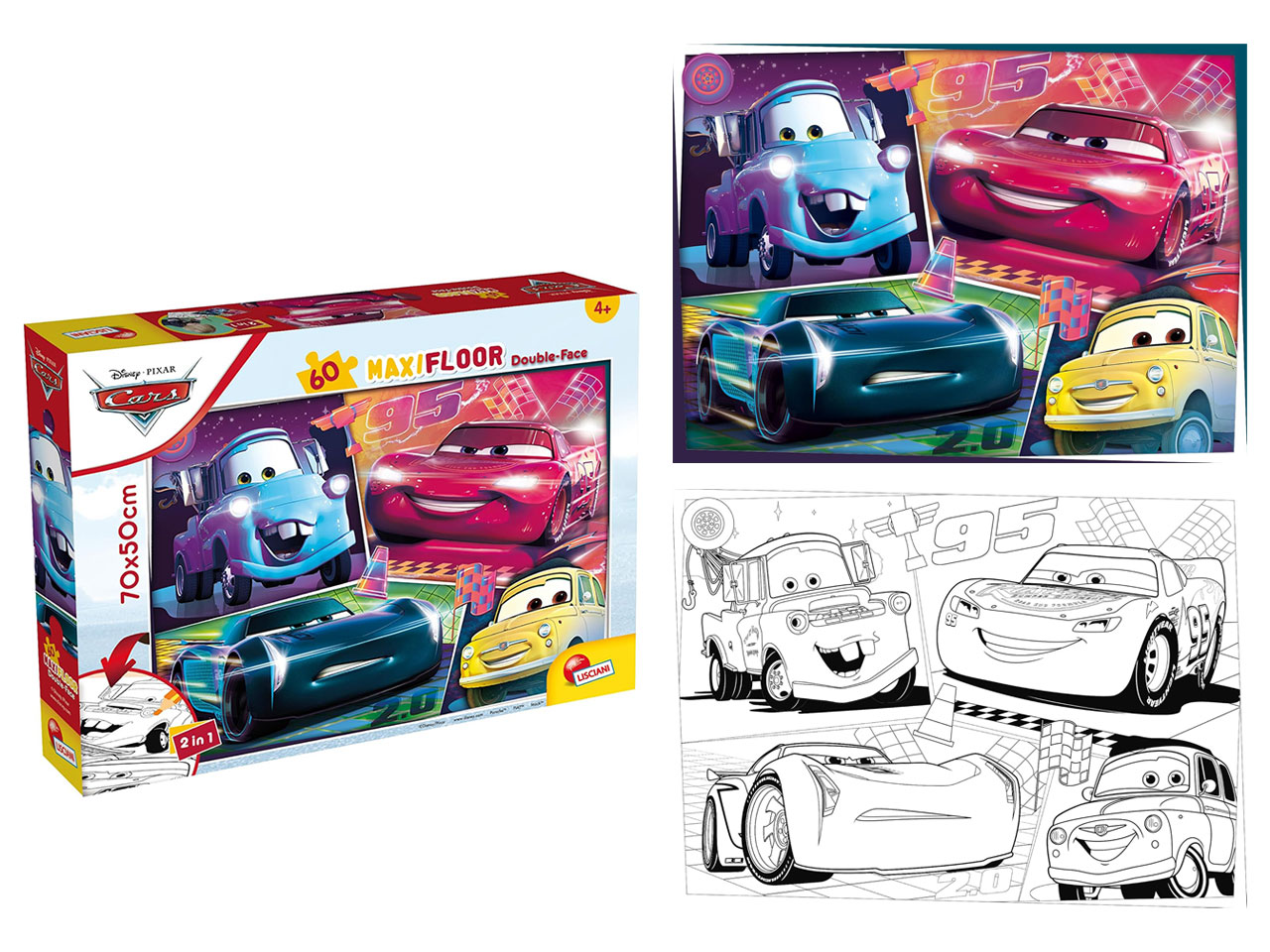 PUZZLE MAXI 60pz CARS 3 64007