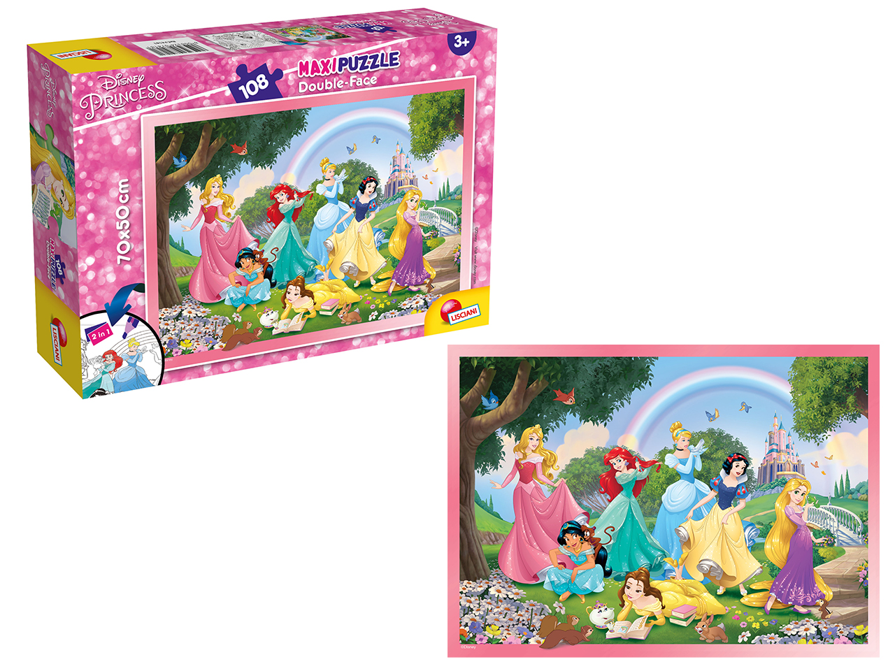 PUZZLE SUPER MAXI 108pz PRINCESS 74181
