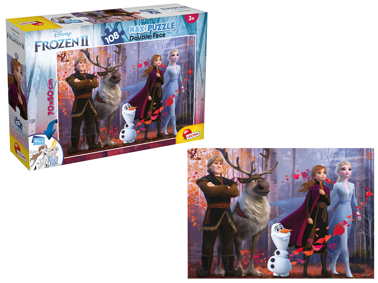 PUZZLE SUPERMAXI 108pz FROZEN 2 73399
