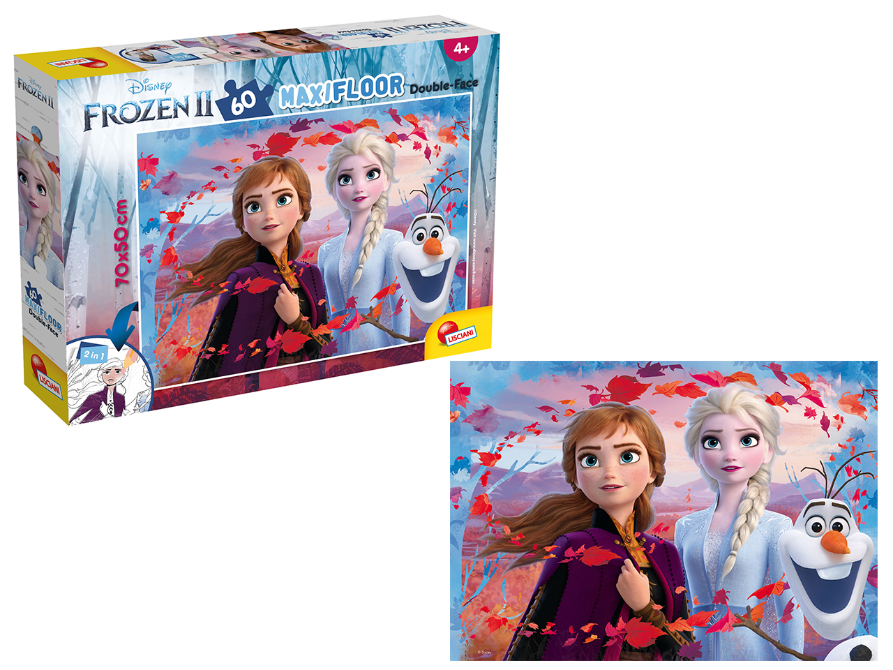 PUZZLE SUPERMAXI 60pz FROZEN 2 72286