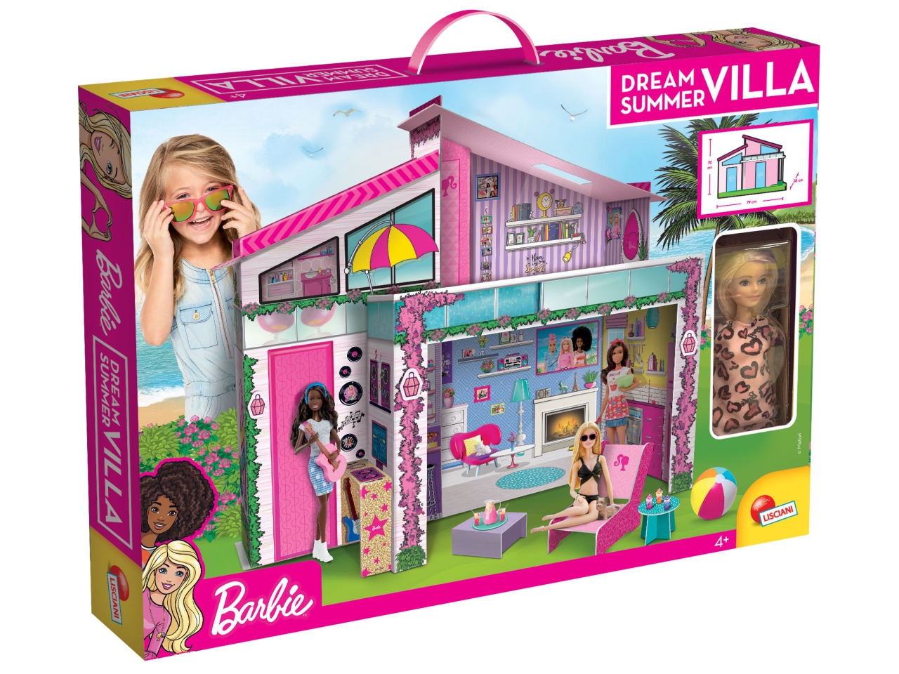 BARBIE CASA DI MALIBU’ C/BAMBOLA 76932 BARBIE CASA DI MALIBU’ C/BAMBOLA 76932