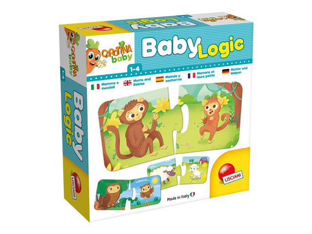 CAROTINA BABY LOGIC MAMMA E CUCCIOLI 80038