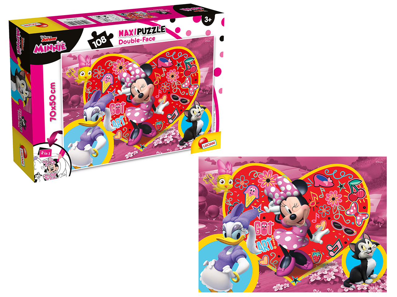 PUZZLE SUPER MAXI 108pz MINNIE74198