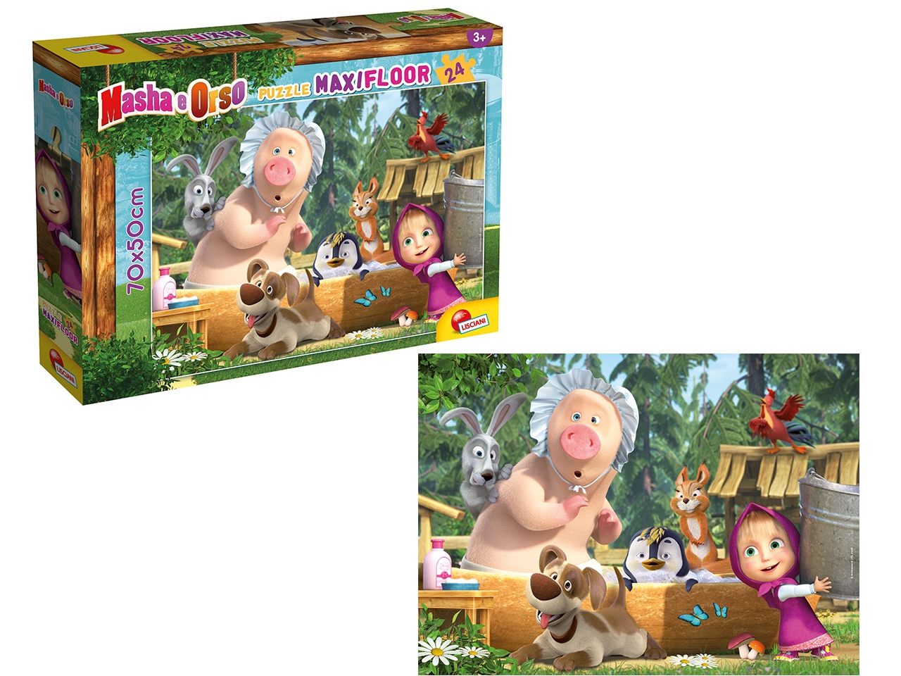 PUZZLE MASHA MAXI24p 86092