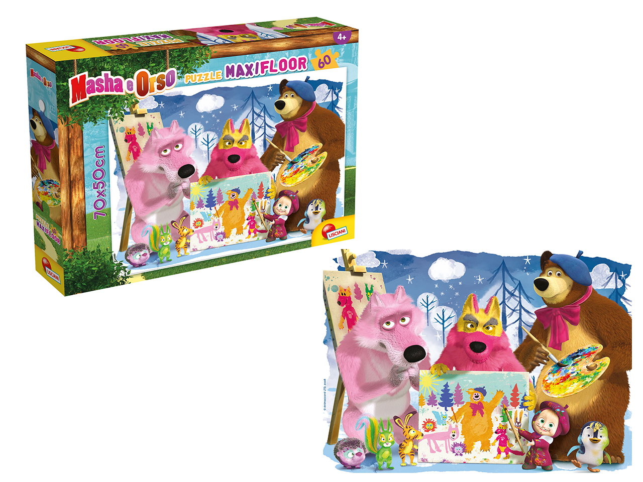 MASHA PUZZLE MAXIFLOOR 60 B 92987