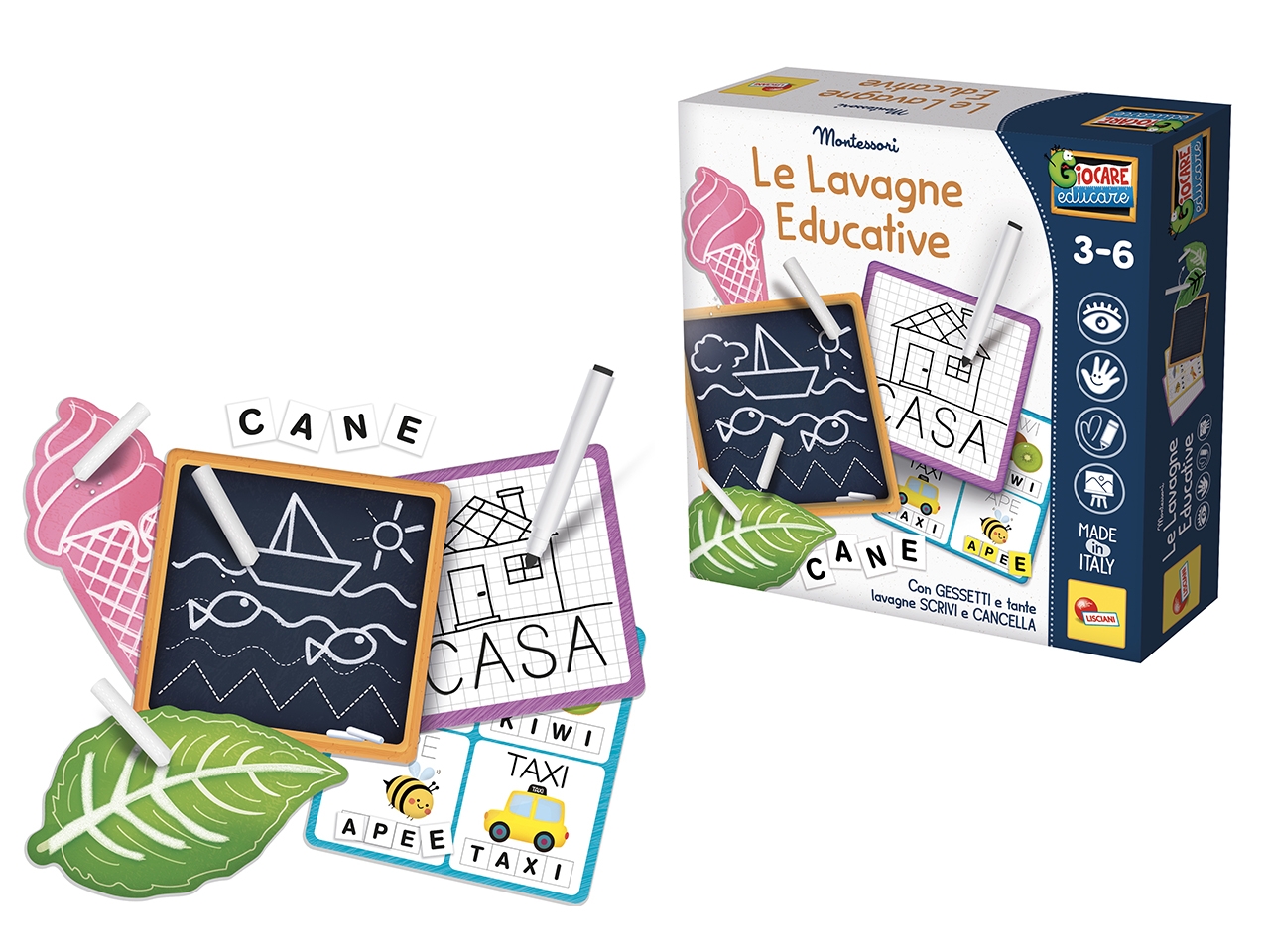 MONTESSORI LE LAVAGNE EDUCATIVE 89093 MONTESSORI LE LAVAGNE EDUCATIVE 89093