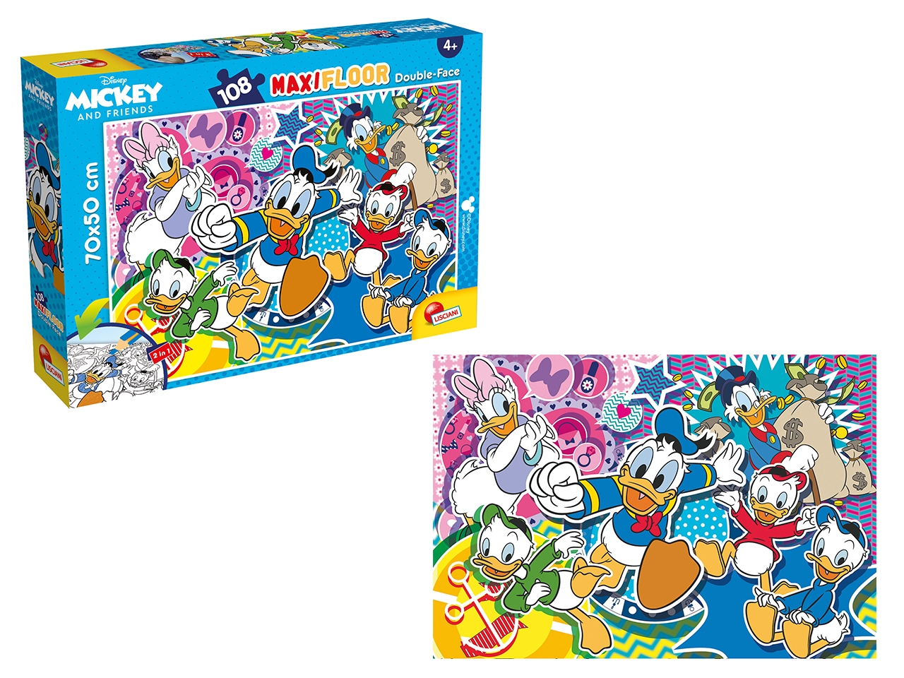 PUZZLE DF MAXI FLOOR 108 PAPERINO 91782