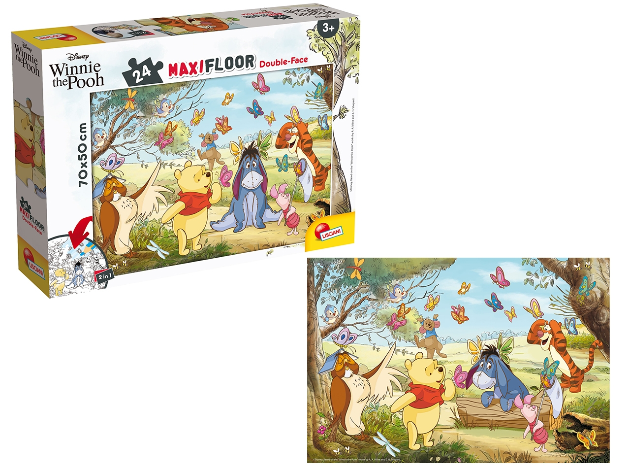 PUZZLE DF MAXI FLOOR 24 WINNIE 86665