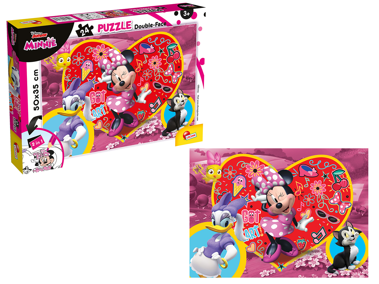 PUZZLE MINNIE DF PLUS 24 73979