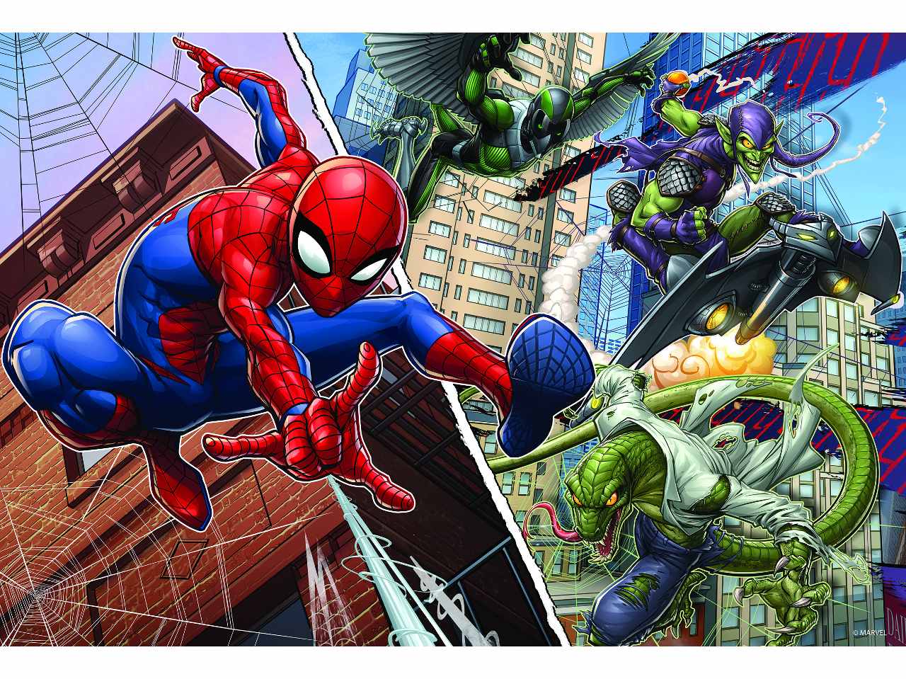 PUZZLE MARVEL DF PLUS 108 SPIDER 99702
